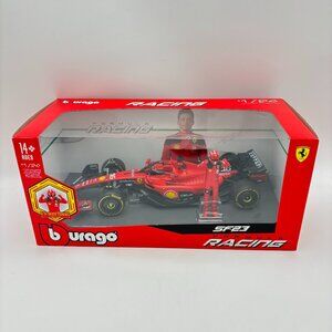 Bburago Formula 1 F1 Ferrari SF-23 Charles Leclerc #15 1/24 Diecast Car & Figure